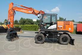 Экскаватор колёсный ZX170W