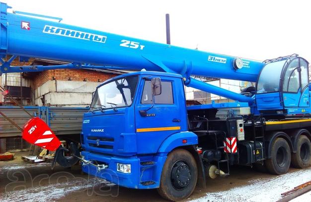 Аренда Авто Крана 25 т.