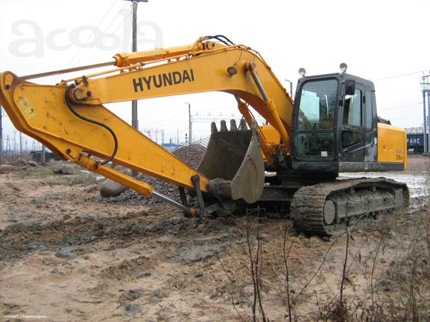 Колёсный экскаватор в аренду HYUNDAI R 170W-7