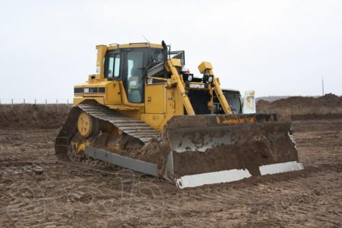 Бульдозер CAT D6R болотник