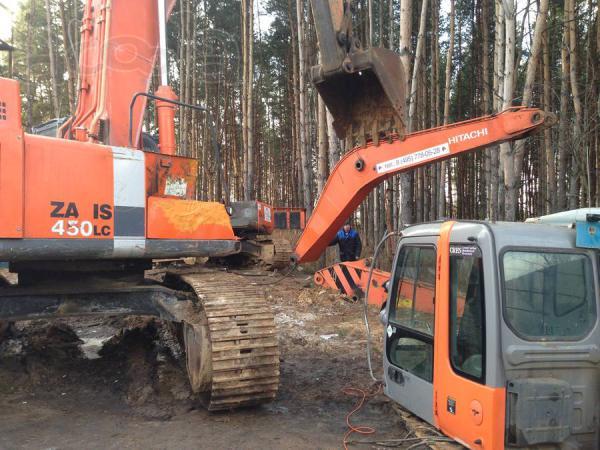 Двигатель Isuzu 6WG1 в сборе экскаваторов Hitachi ZX450-3 Хитачи склад Москва бу новый
