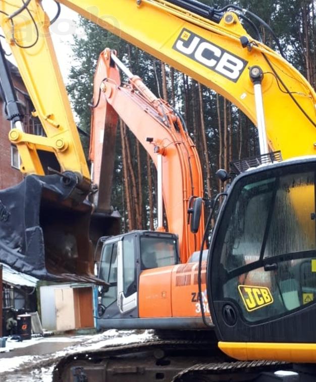 Разборка спецтехники Экскаваторы гусеничные бу Хитачи Hitachi Jcb Komatsu Узлы и агрегаты