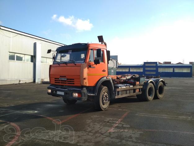 Бункеровоз мультилифт крюковой МЛ 4701 на шасси Камаз 65115