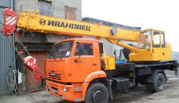 Автокран Ивановец КС-35714К-3 16т