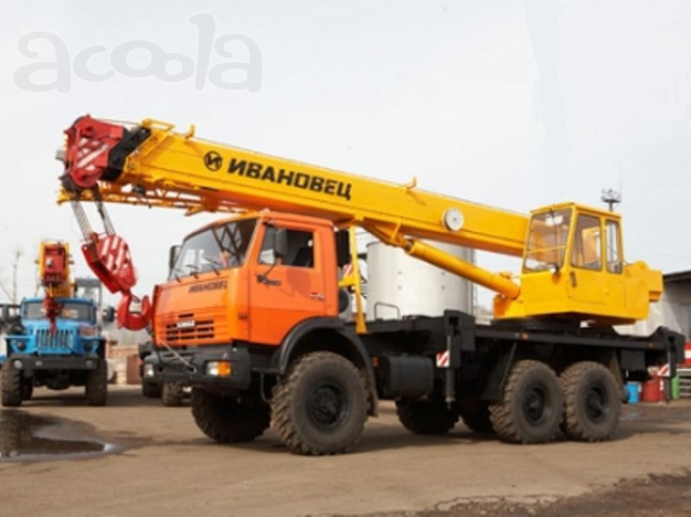 Аренда автокрана КС-35714К-2 вездеход.