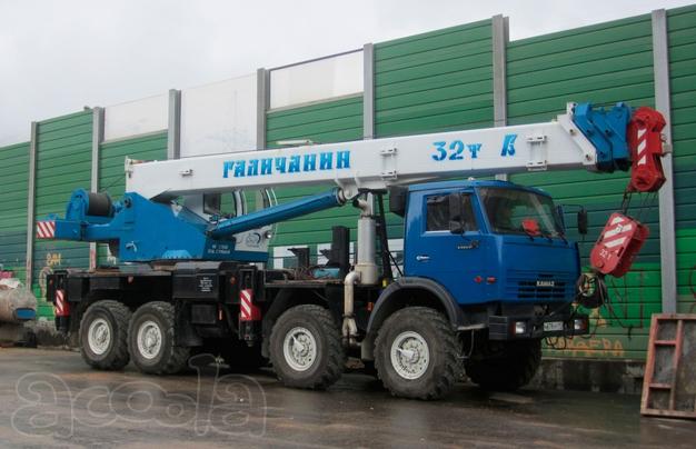 Аренда Автокрана-Вездехода 32 тонны