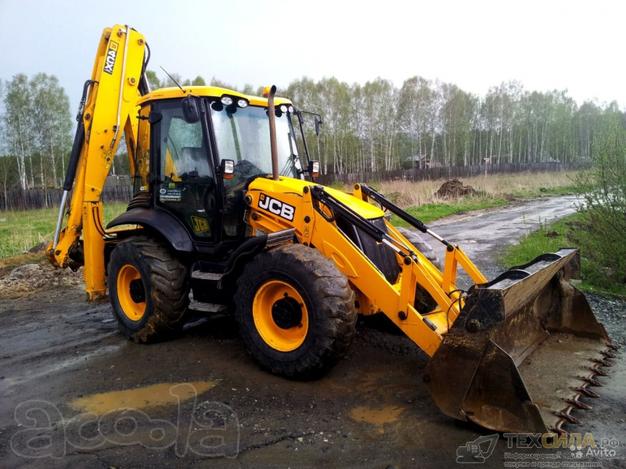 Аренда экскаватора-погрузчика JCB