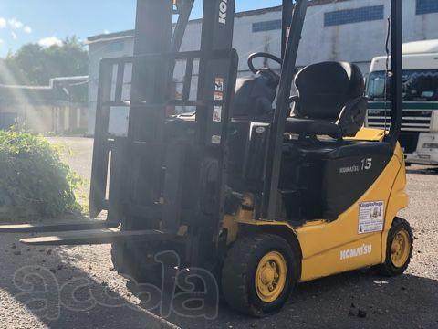 Японский электропогрузчик Komatsu FB15-12