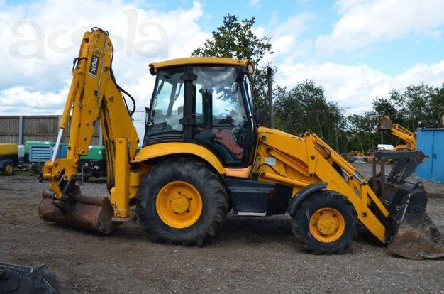 Услуги экскаватора погрузчика JCB с гидромолотом москва и московская область