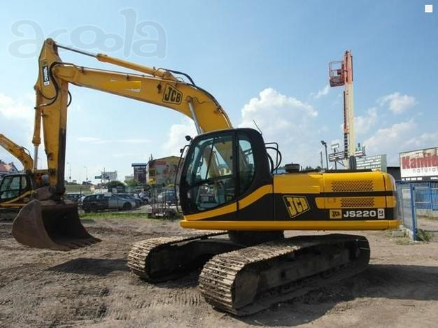 Аренда гусеничного экскаватора JCB JS 220