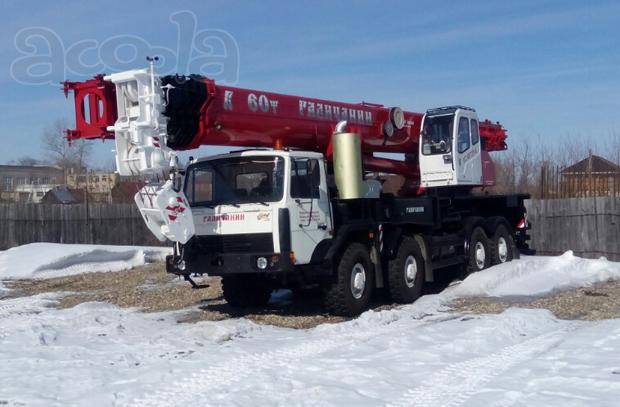 Аренда автокрана 60 тонн