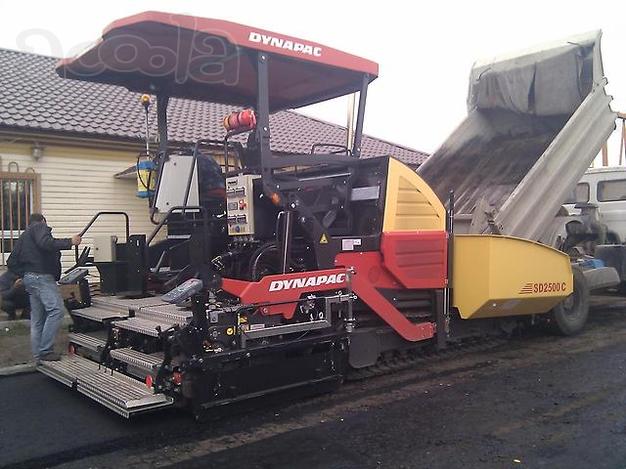 Асфальтоукладчик Dynapac SD2500C в аренду