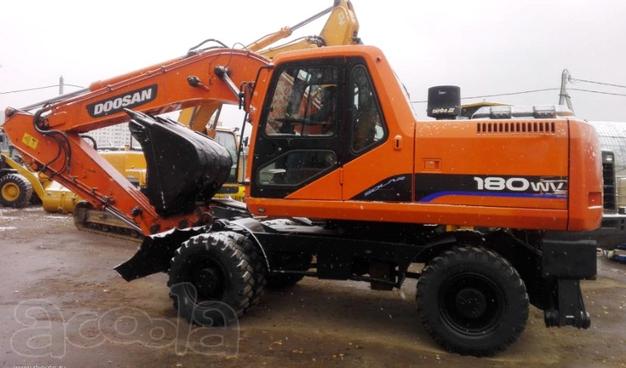 Колёсный экскаватор Doosan Solar 180W-V