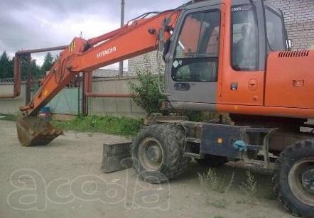 Экскаватор колёсный Hitachi ZX180W