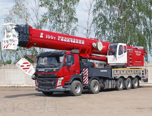 Аренда автокрана 100 тонн