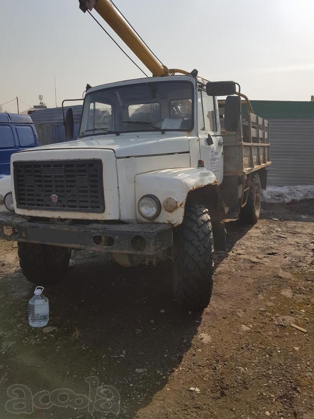 Бурильно-крановая машина бкм 317-01 на шасси газ 3308
