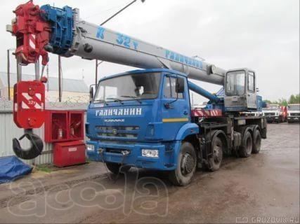 Аренда автокрана КАМАЗ КС-55729-1В