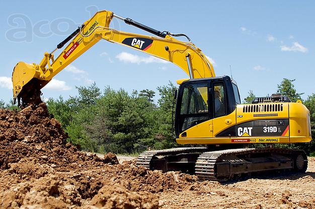 Аренда эксковатора Caterpillar 319D