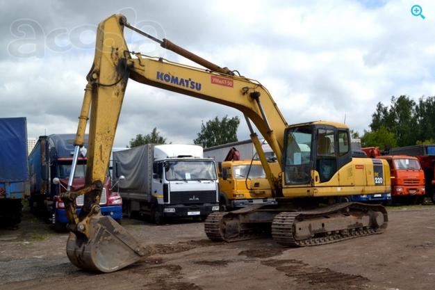 Экскаватор KOMATSU PC220-7 купить в Москве
