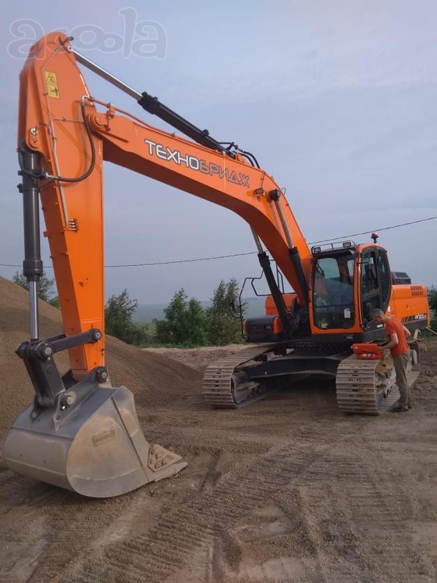 Аренда гусеничного экскаватора Doosan DX300LCA