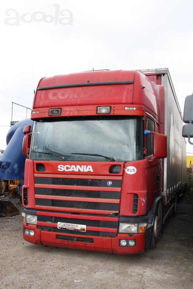 Шторный автопоезд Scania R124