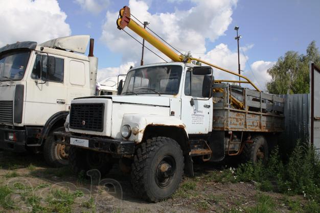 Бурильно-крановая машина БКМ 317-01 на шасси Газ 3308