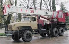 Аренда Автокрана 25т Вездеход
