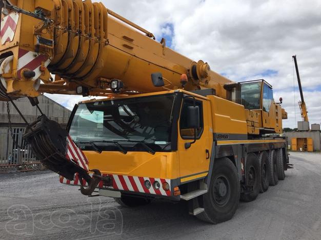 Автокран liebherr LTM-1100 г/п 100т в аренду