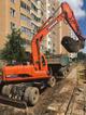 Аренда колёсного полноповоротного экскаватора