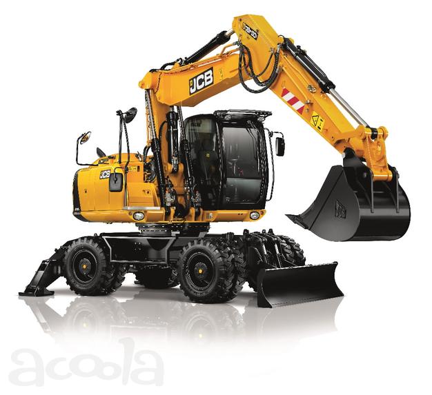 В аренду полноповоротный гусеничный и колёсный экскаваторы Hitachi и JCB