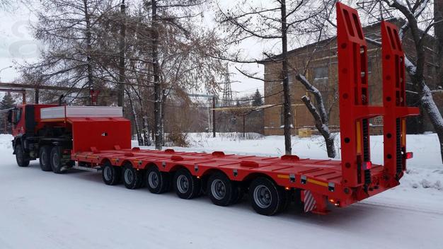Продам трал низкорамный 6 осей 75 тонн