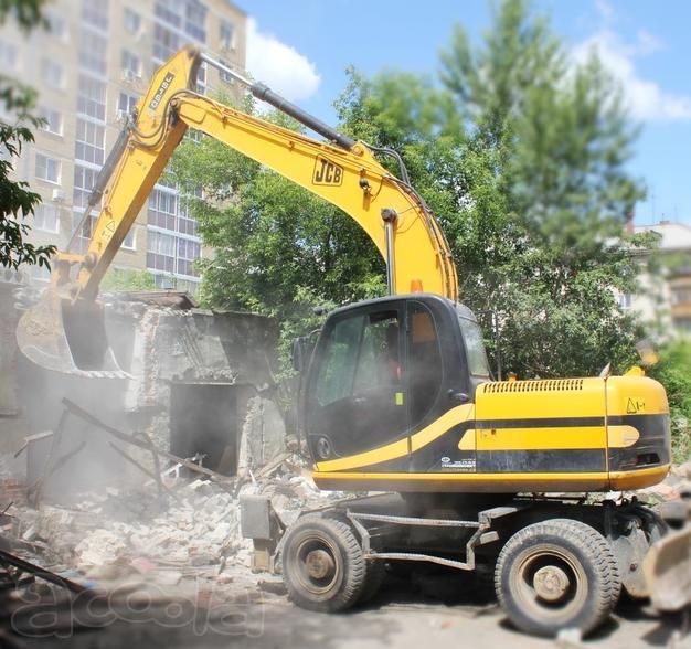 Аренда колёсного экскаватора
