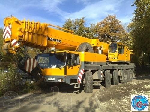 Аренда автокрана LIEBHERR LTM1100