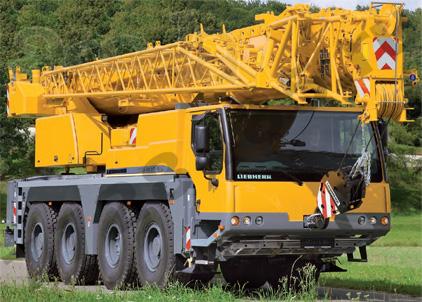 Аренда автокрана 70 тонн Liebherr LTM-1070