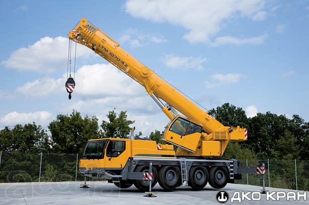 Сдам в аренду краны 25-750 тн Liebherr