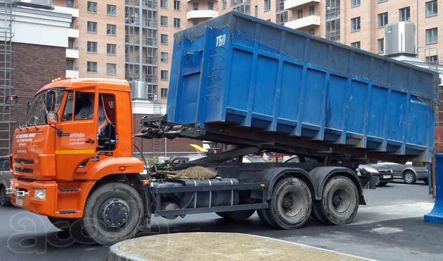 Вывоз ТБО, боя, строительных отходов.
