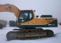 Аренда гусеничного экскаватора HYUNDAI R300LC-9s с гидромолотом