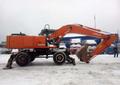 Аренда колёсного экскаватора HITACHI ZX210w