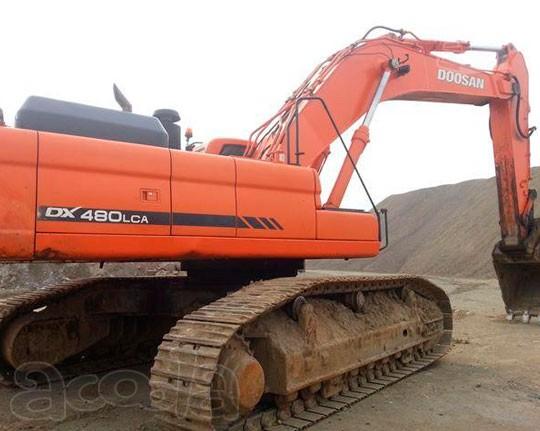 Аренда экскаватора гусеничного DOOSAN DX480LC