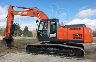 Аренда гусеничного экскаватора HITACHI ZX240LC-3