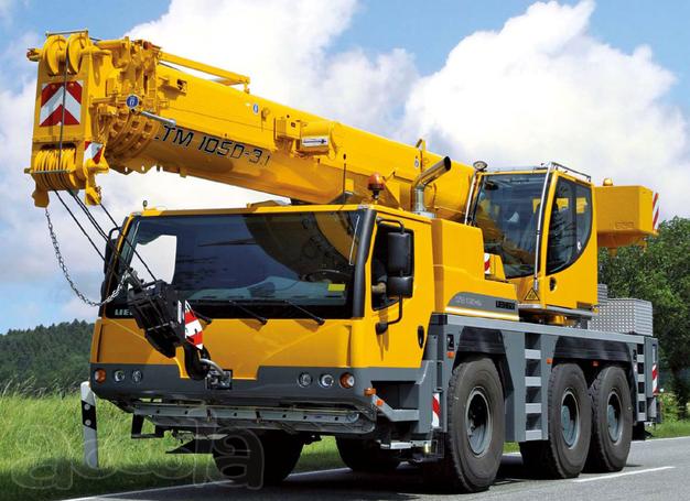 Аренда автокрана LIEBHERR LTM 1050 50T