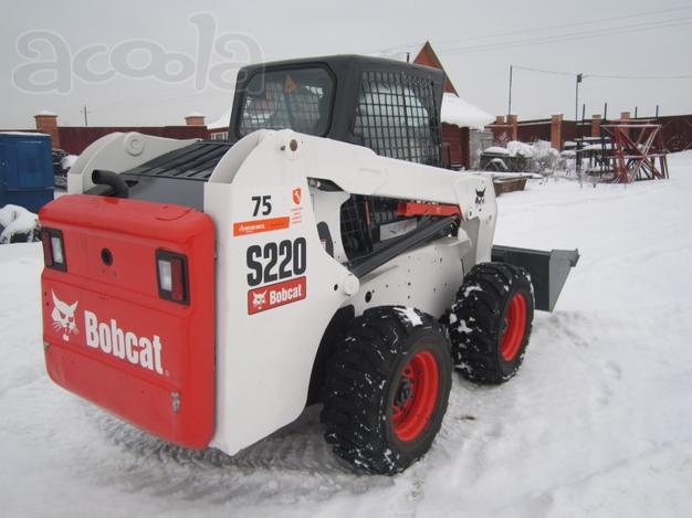 Аренда мини-погрузчика BOBCAT S220