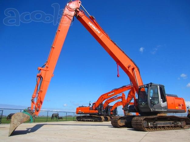 Аренда экскаватора HITACHI ZX200 Long reach