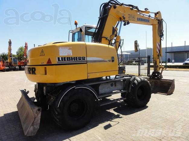 Аренда колёсного экскаватора LIEBHERR LITRONIC 314