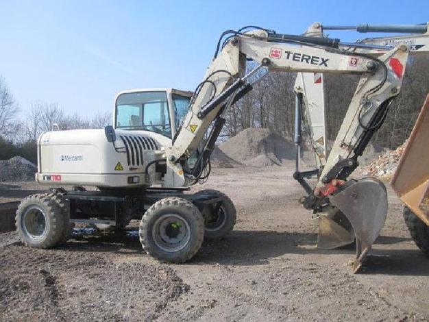 Аренда колёсного экскаватора TEREX TW110