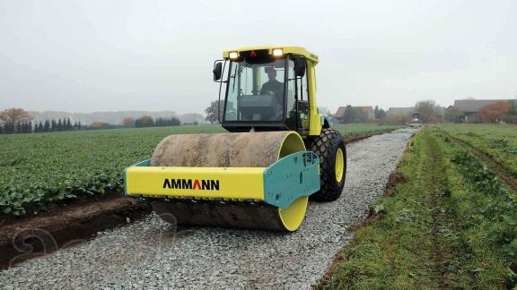 Аренда грунтового катка Ammann 120D