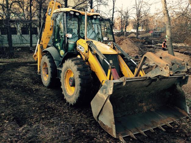 Экскаватор-погрузчик в аренду JCB-4°CX