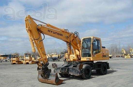 Аренда колёсного экскаватора Hyundai 170