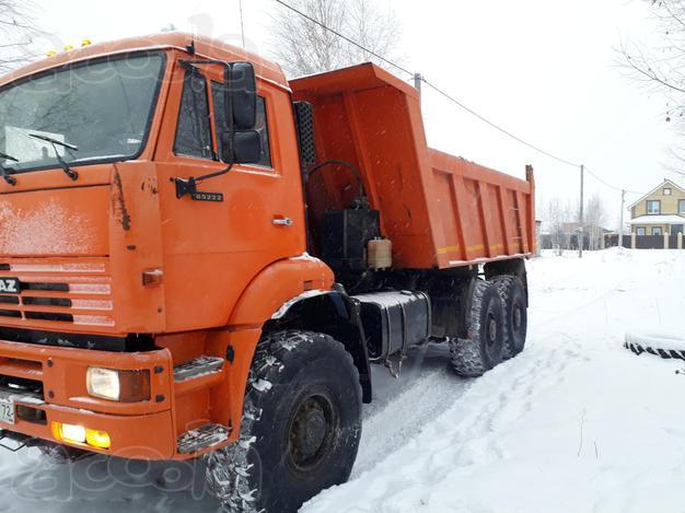 Аренда самосвала КамАЗ 20 м3