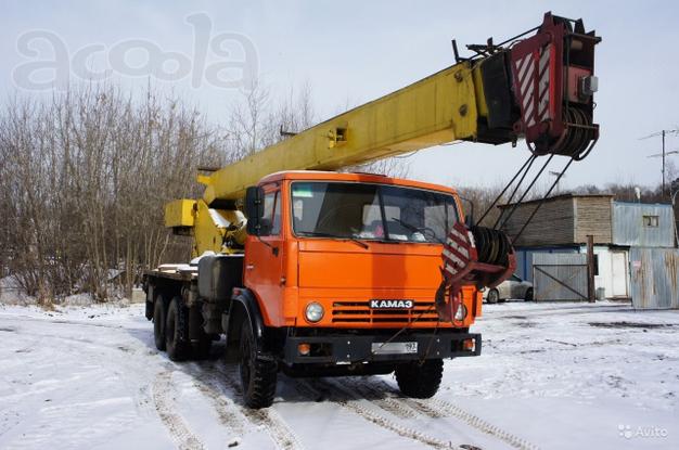 Аренда автокрана от 14-50 + гусёк.
